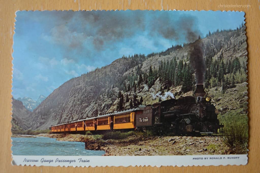 vintage postcards colorado