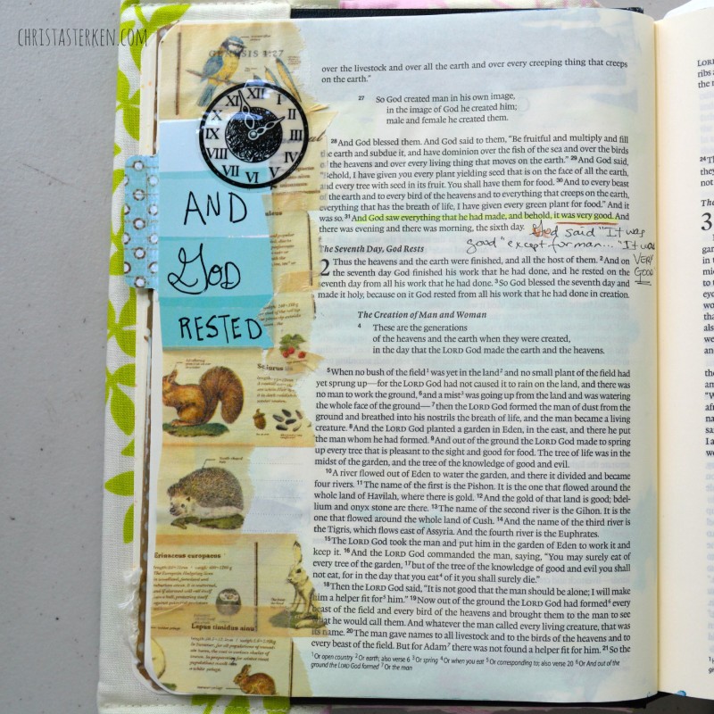 Bible journaling for the beginner (with easy to follow examples)