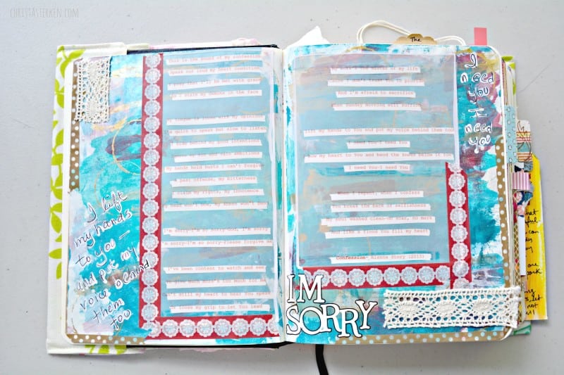 Bible journaling for the beginner (with easy to follow examples)