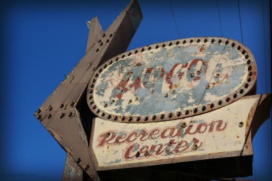 abandoned vintage signs