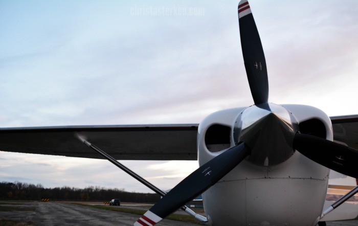 Photography {Sunset flight}