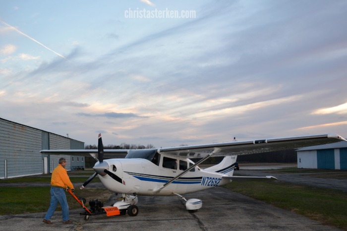 Photography {Sunset flight}