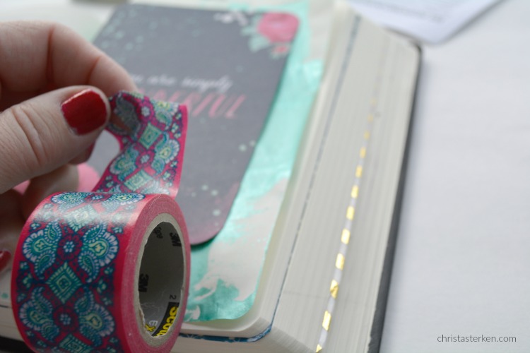 Bible Journaling {create easy pages on a budget} 