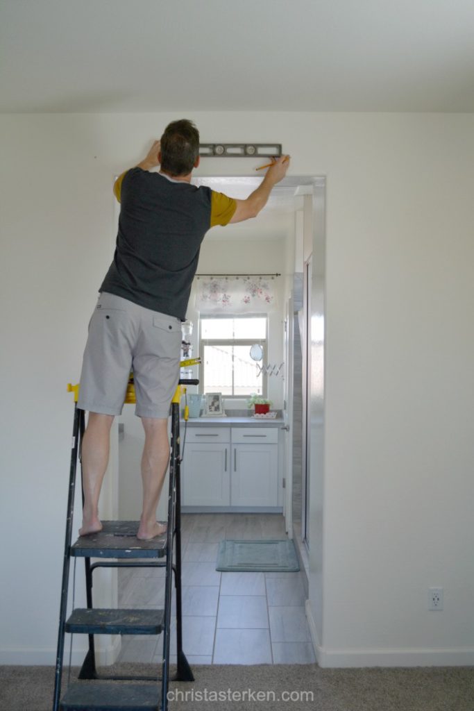 installing interior barn door