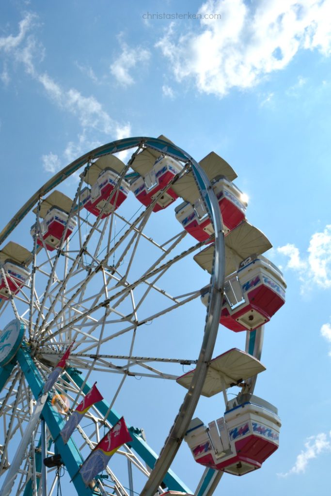 Ferris wheel at fair