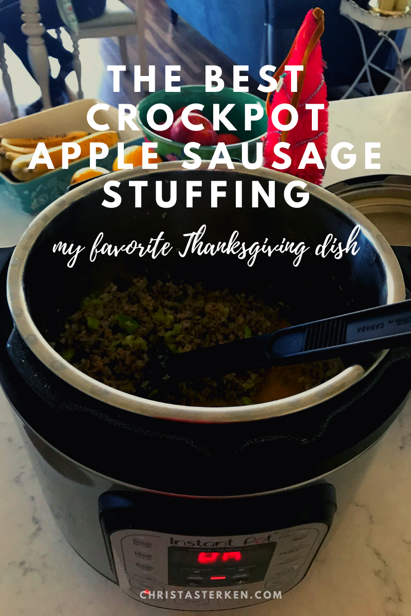 The BEST Crock Pot Stuffing recipe