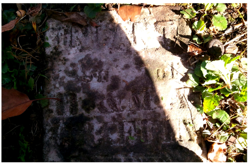 Photography {What I hear in old cemeteries}