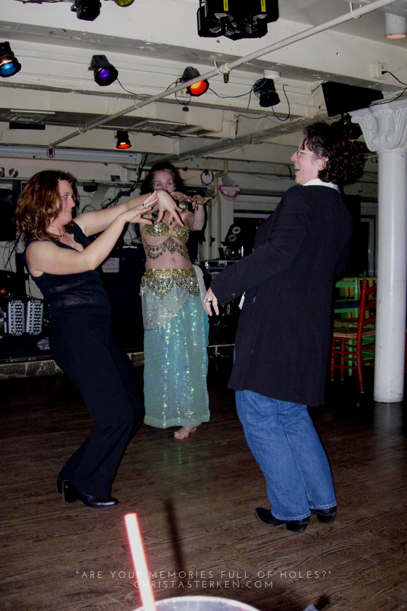 ladies doing greek dancing
