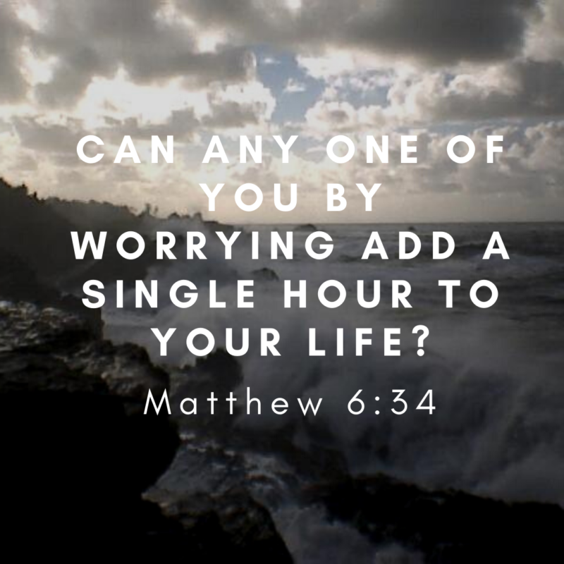 matthew 6:34 worry quotes