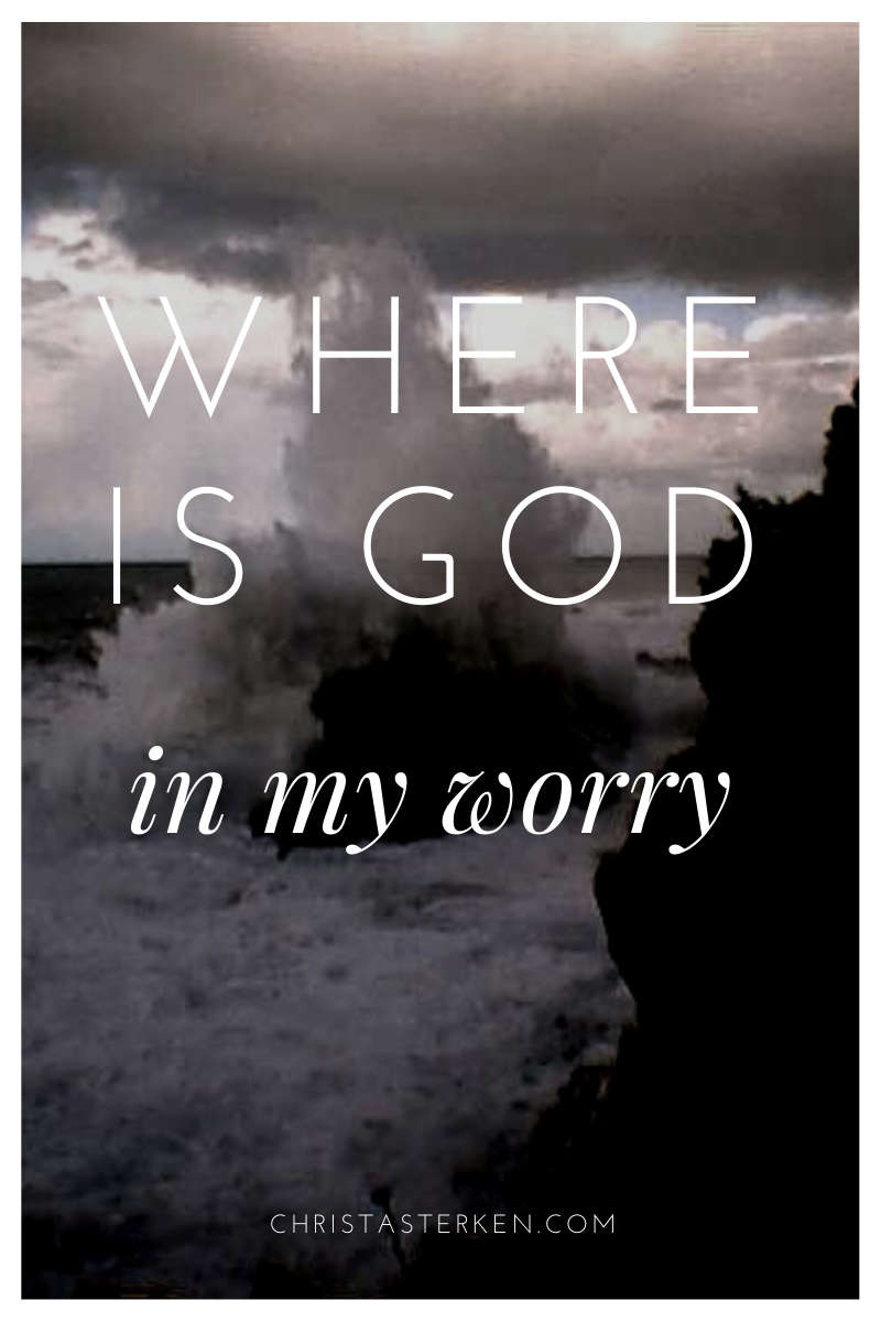 What does God say about worrying?