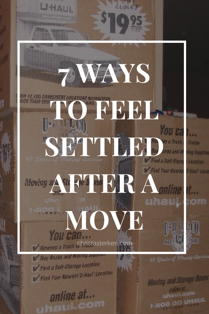 Depressed after moving? 7 ways to feel settled after a move