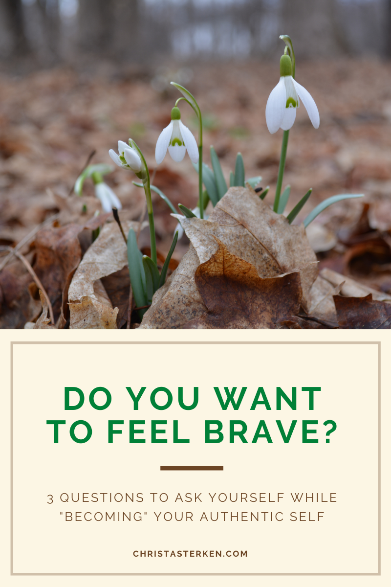 Do You Want To Feel Brave?