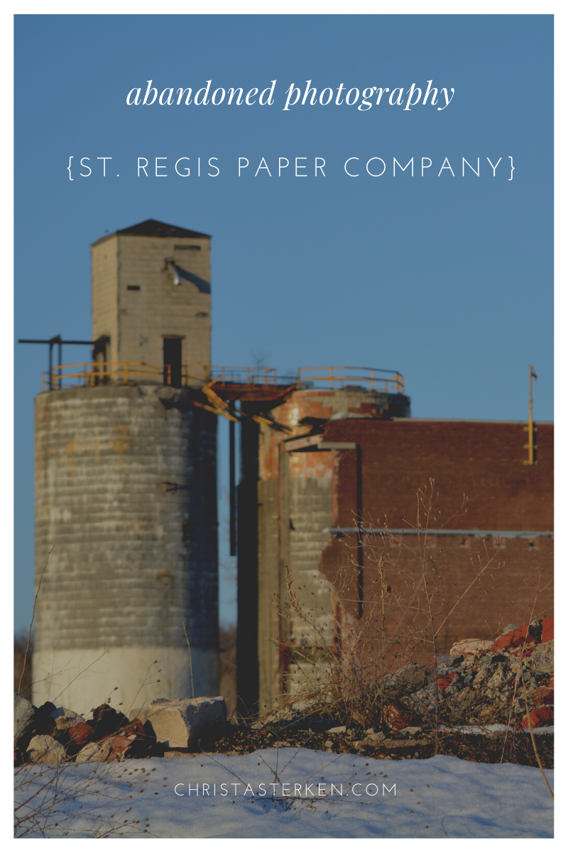 St. Regis Paper Company -Abandoned photography