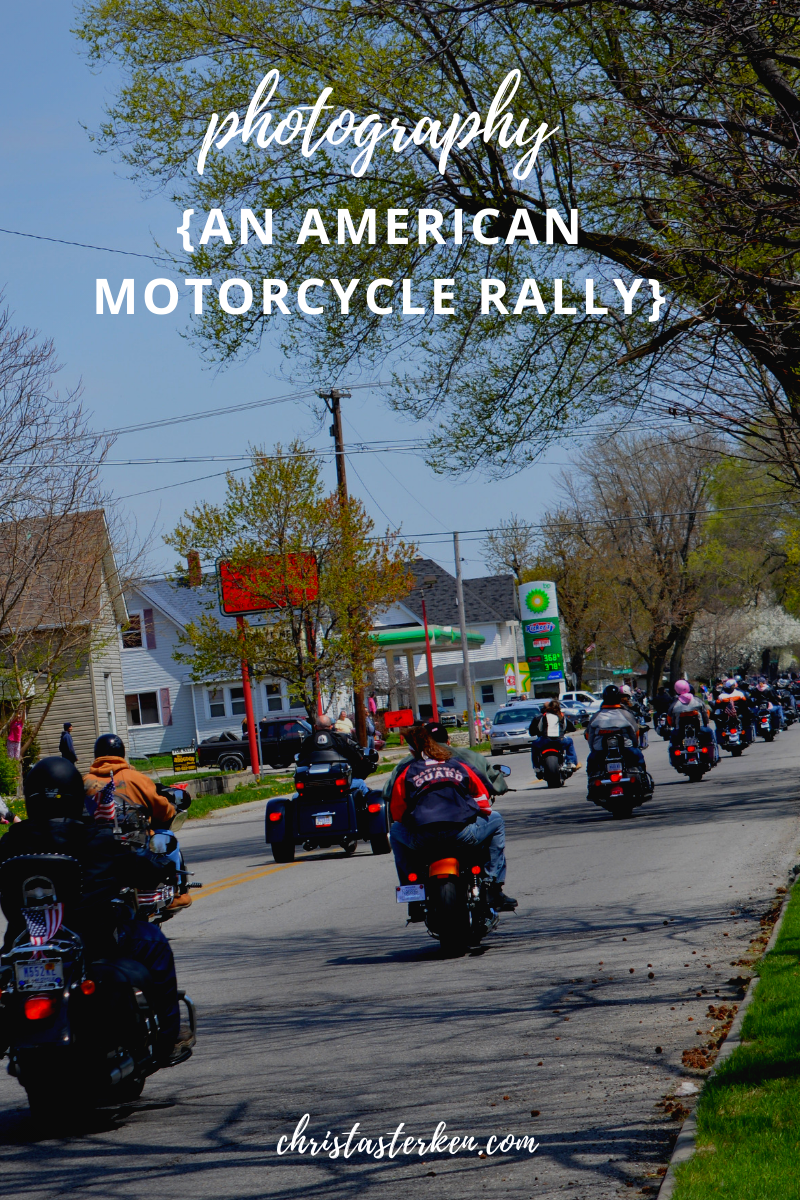An American Motorcycle Rally- Photography