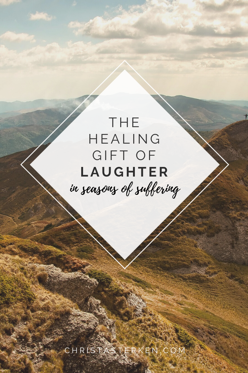 Laughter is good for the soul in suffering
