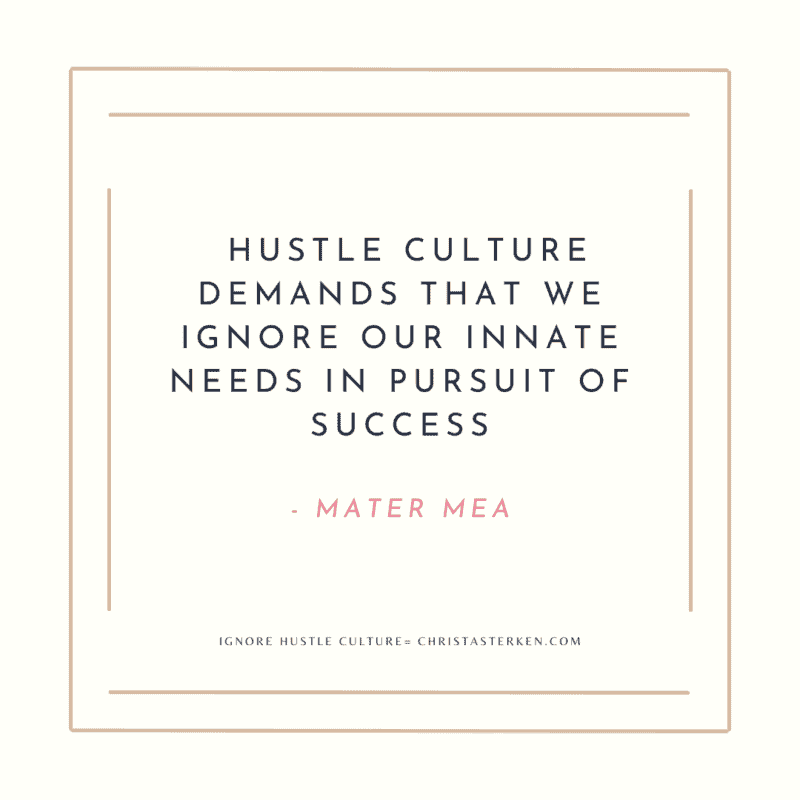 hustle culture quotes