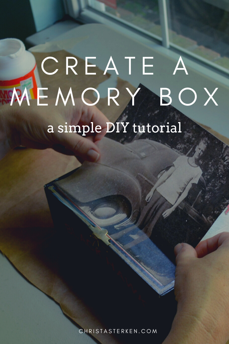 Create a DIY Memory Box