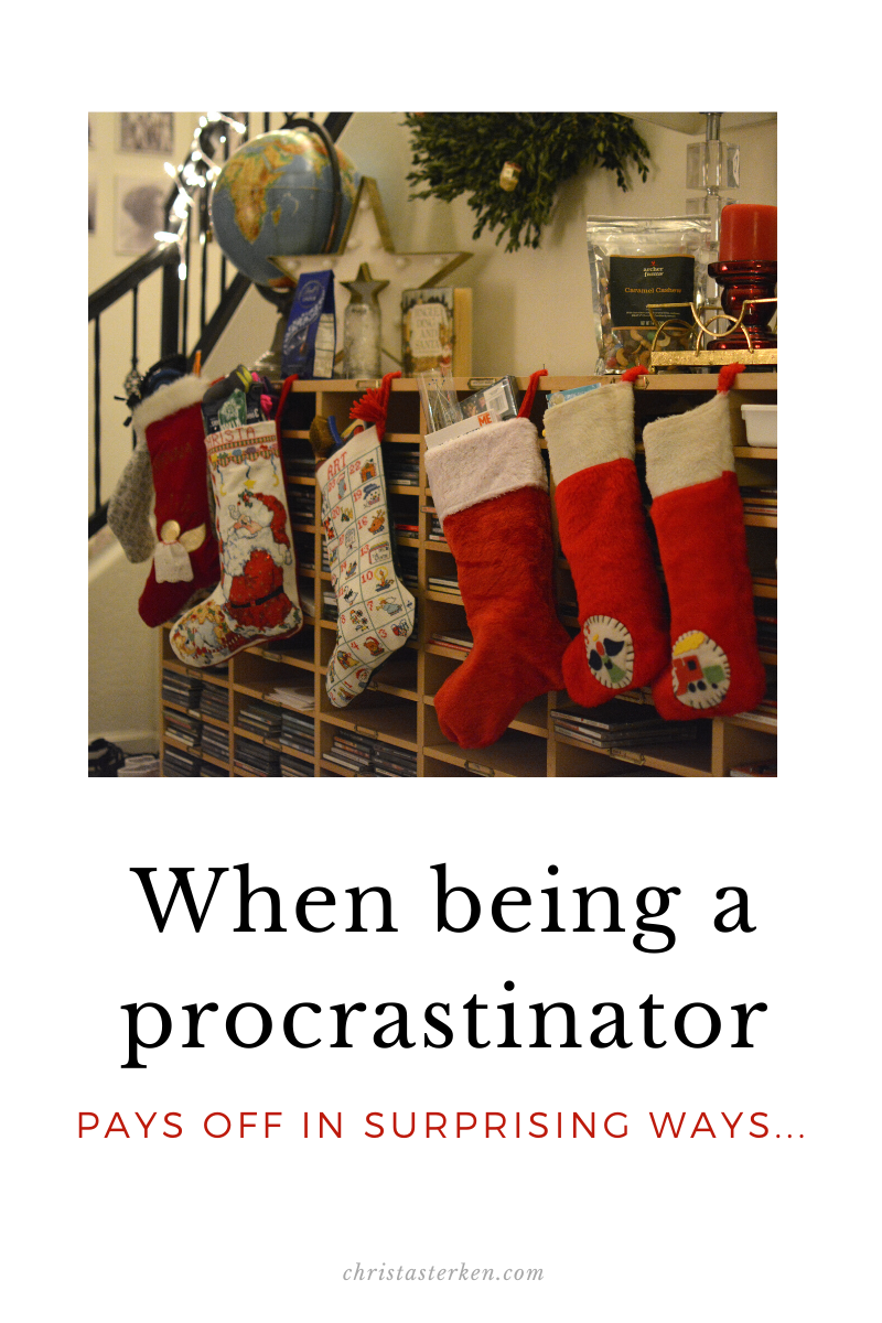 Productive procrastination can benefit you