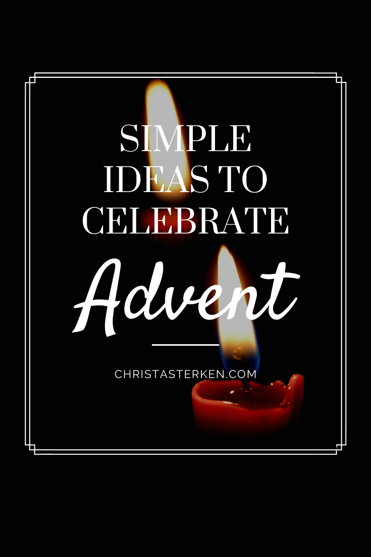 Simple ideas to celebrate advent