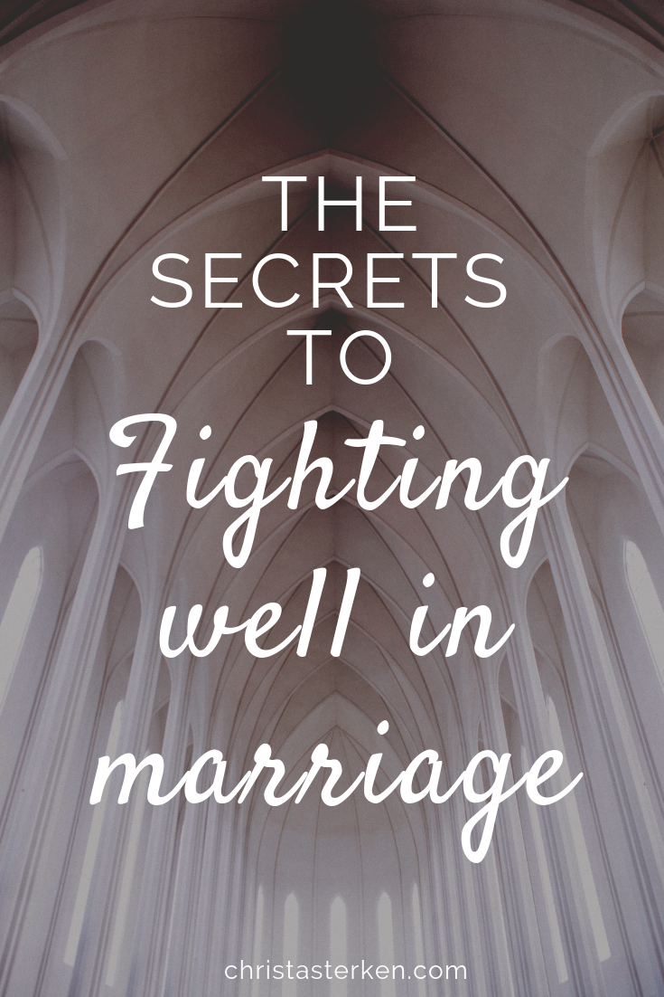 The Secrets To Fighting Fair In Marriage