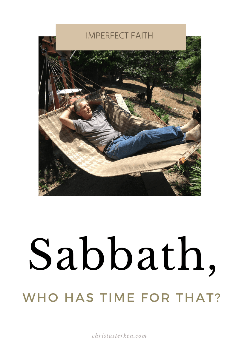 Sabbath rest...who has time for that? A neglected invitation