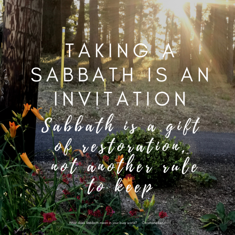 sabbath rest quotes