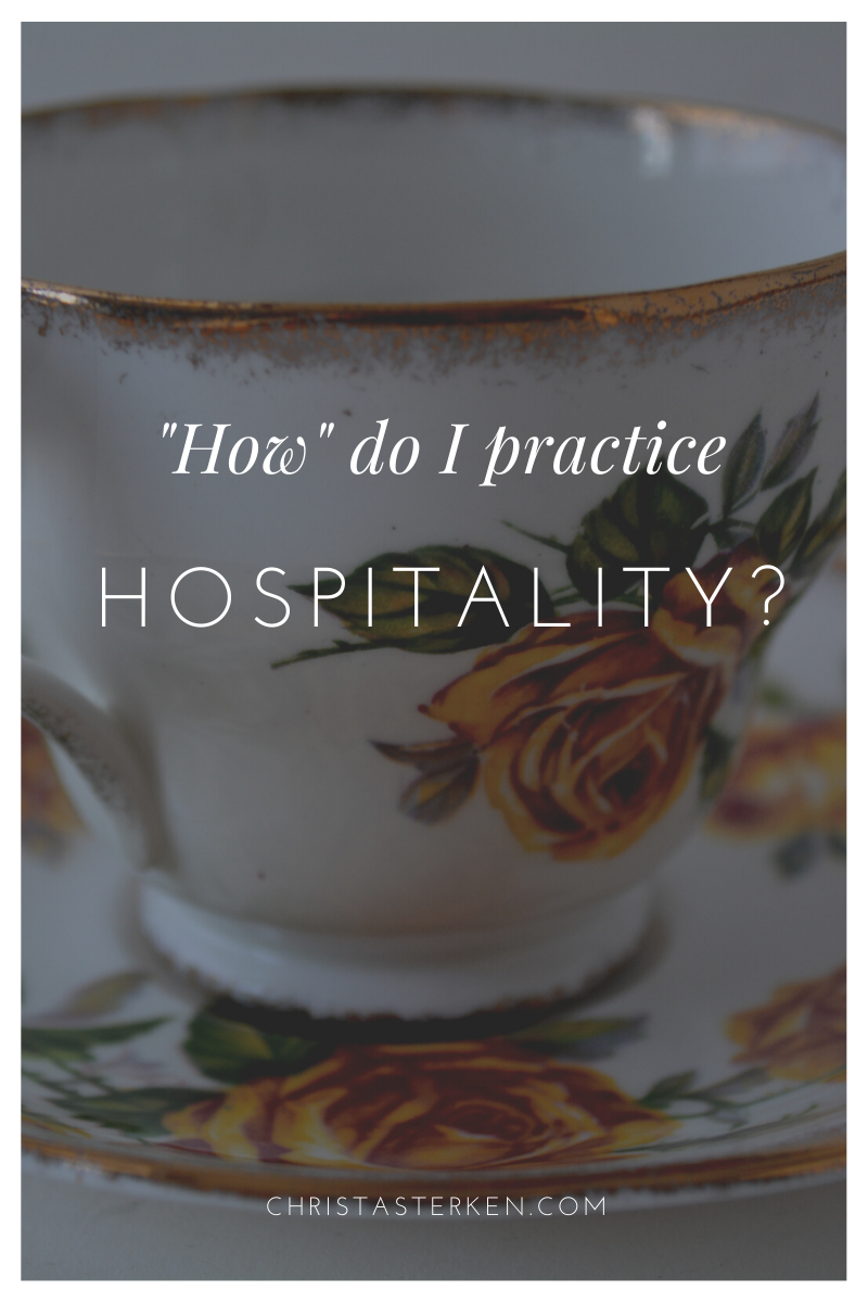 6 baby steps to practice hospitality