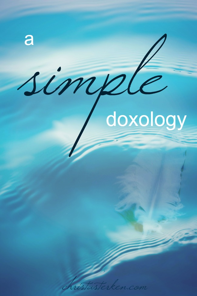 A Simple Doxology