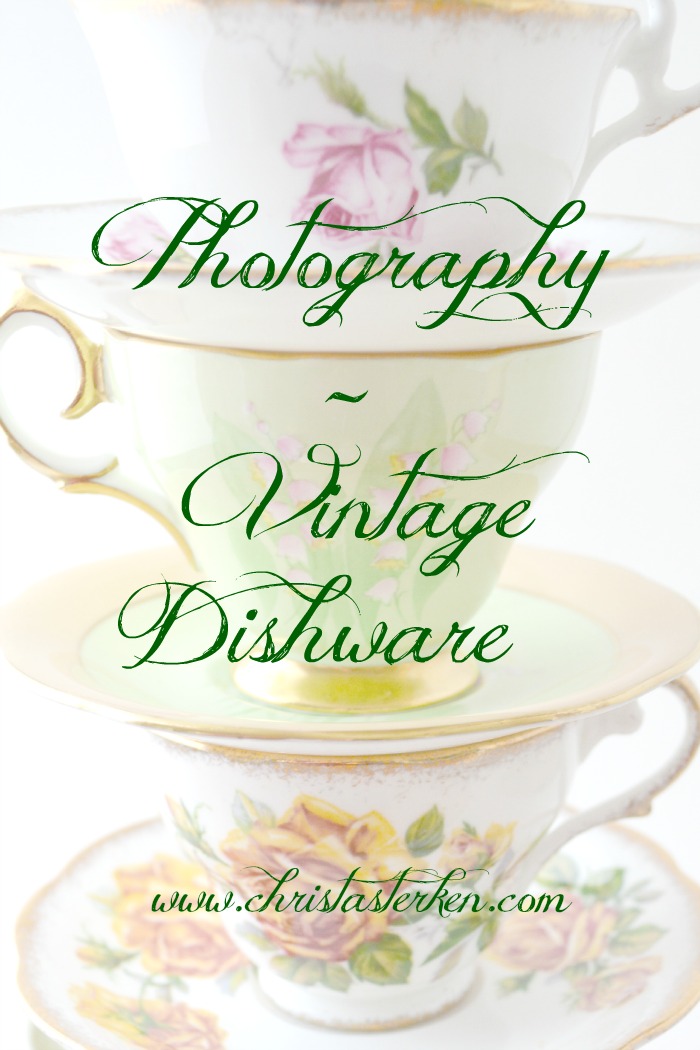 Vintage dishware {photography}