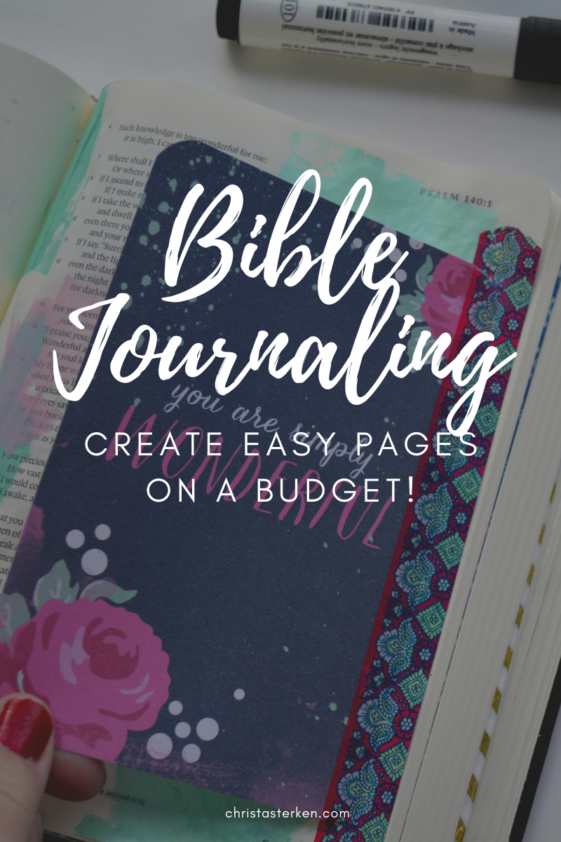 Cheap Bible Journaling Ideas