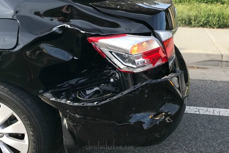 damage from car accident