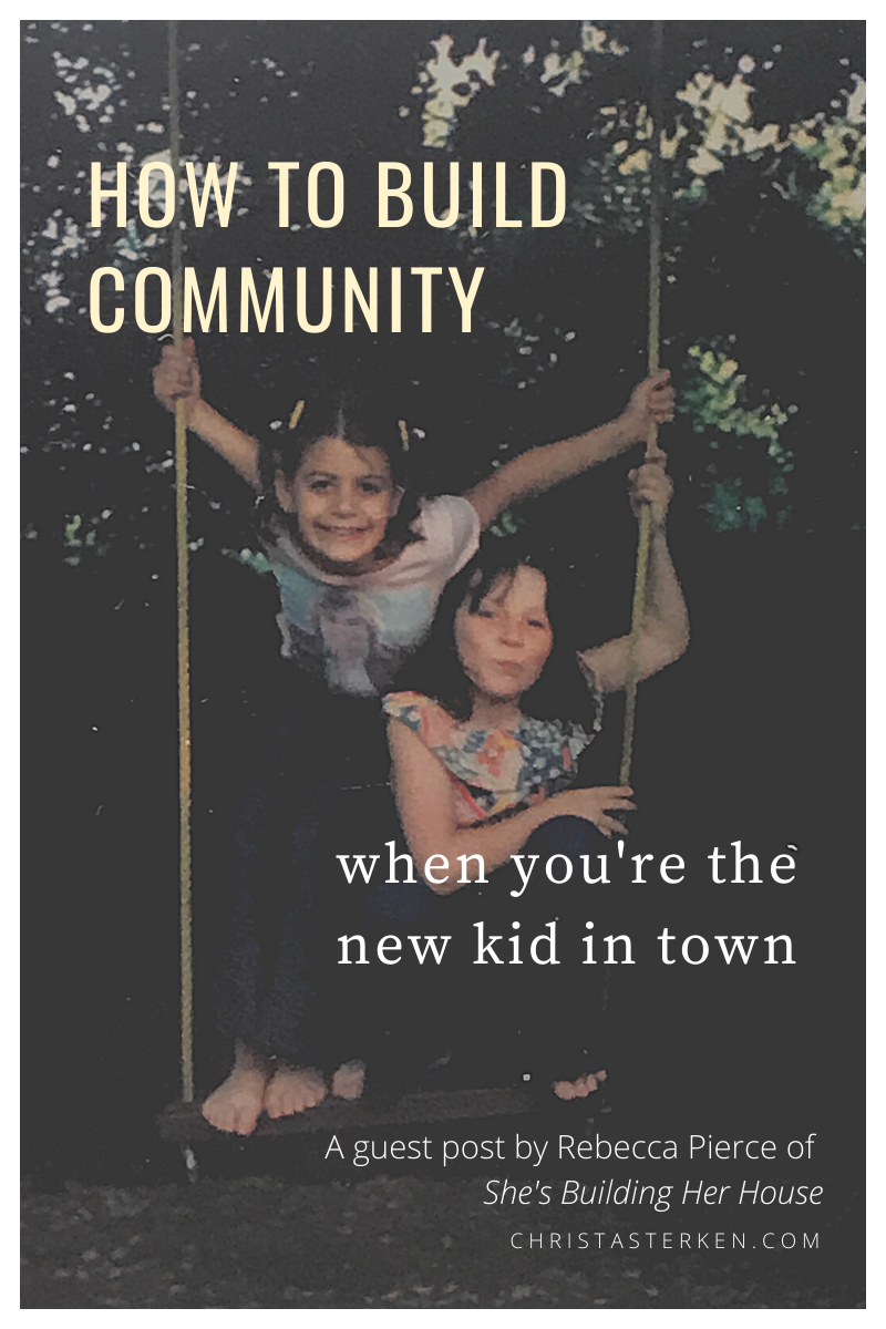 How to build community when you are the new kid in town 
