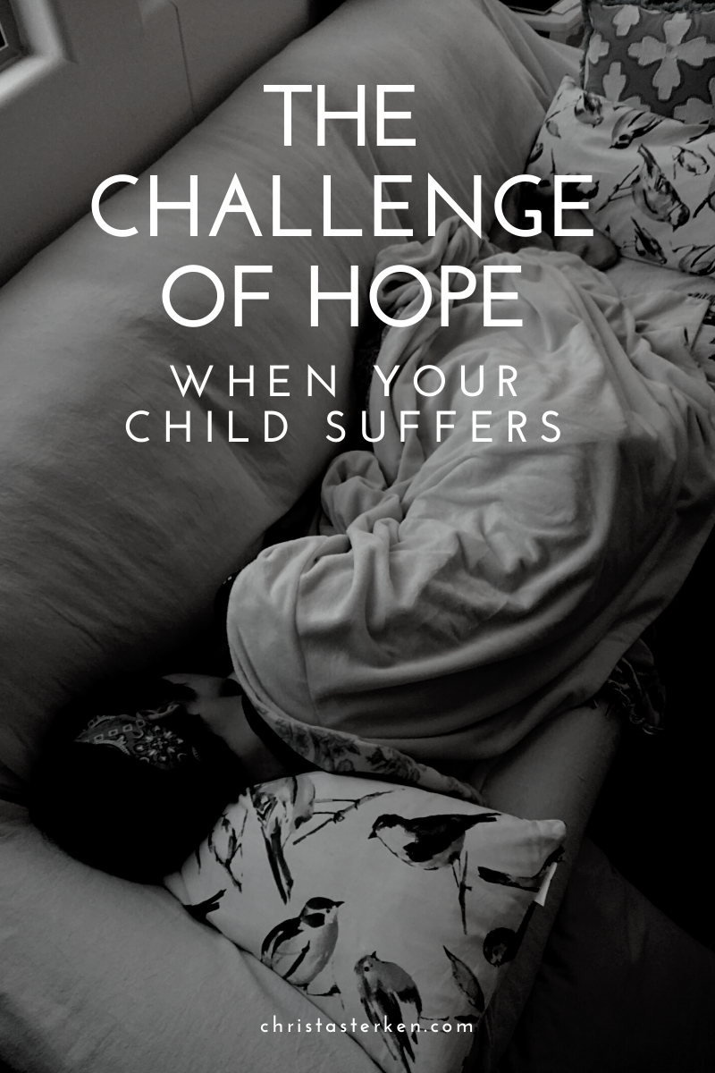 Parents of a sick child need hope
