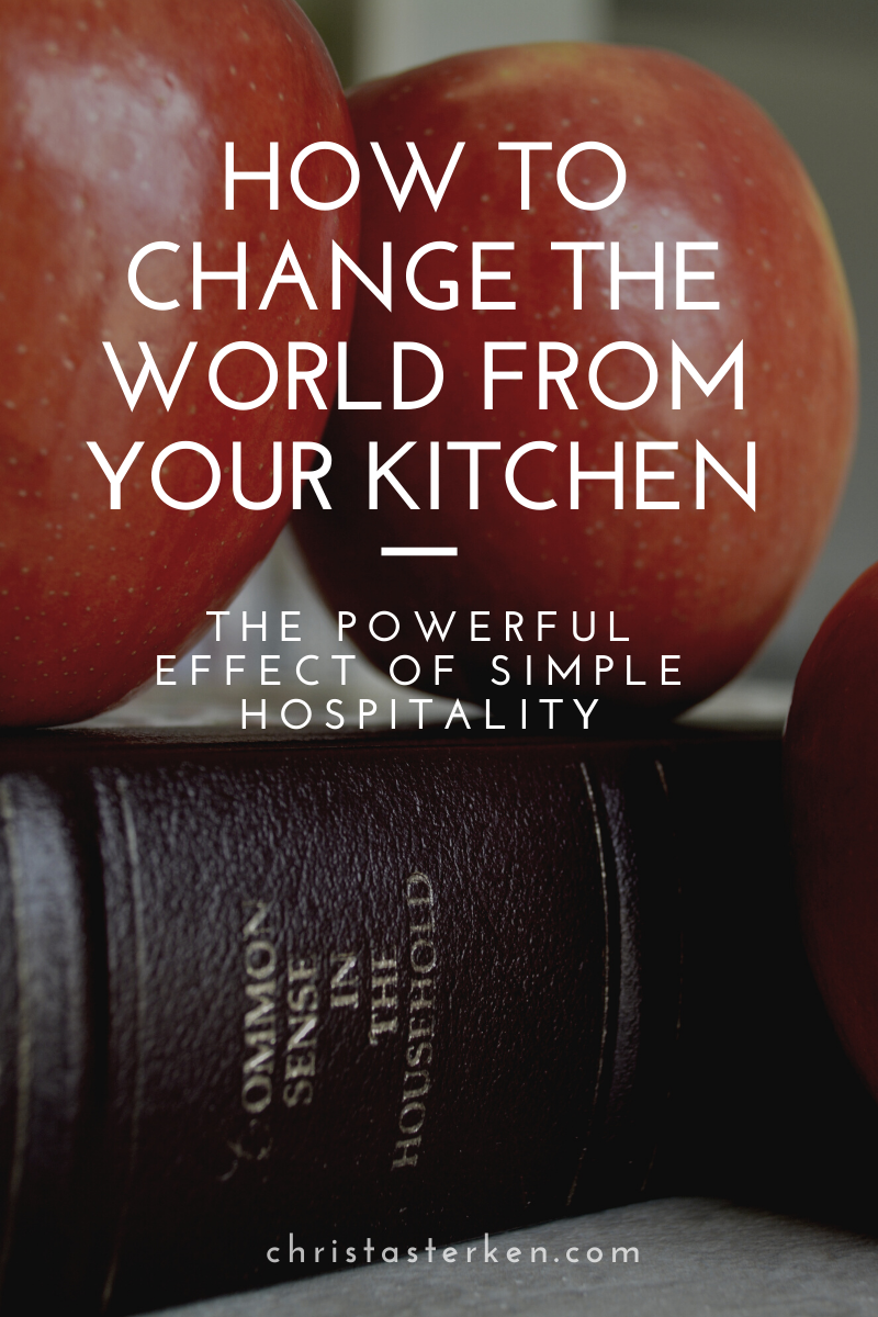 The powerful effect of practicing Biblical hospitality