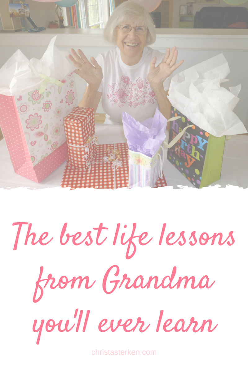 5 Life lessons my grandmother taught me