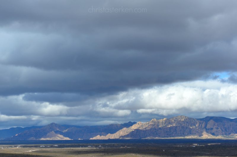 Desert mountain landscape