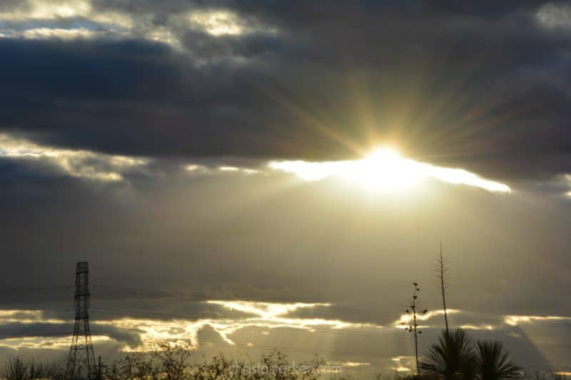 Sunset Tombstone 