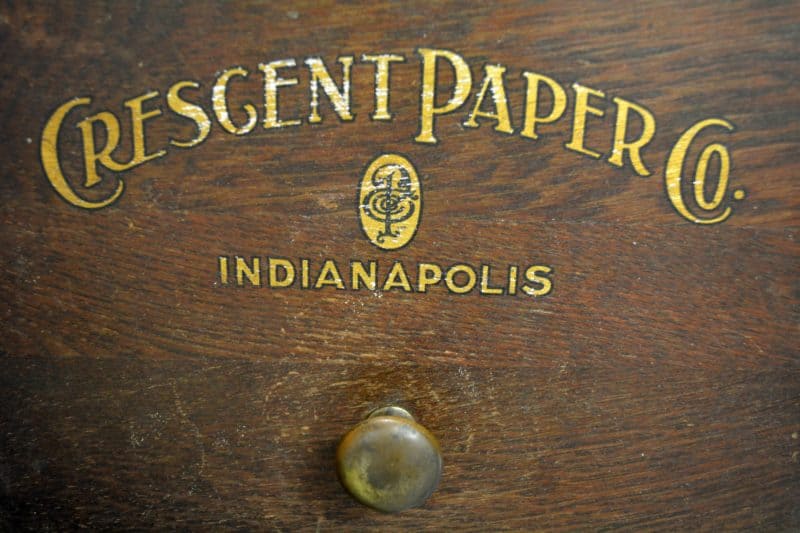 Crescent paper co drawer