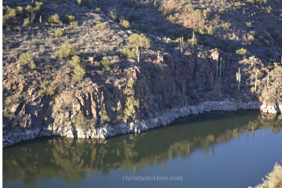 river along apache trail