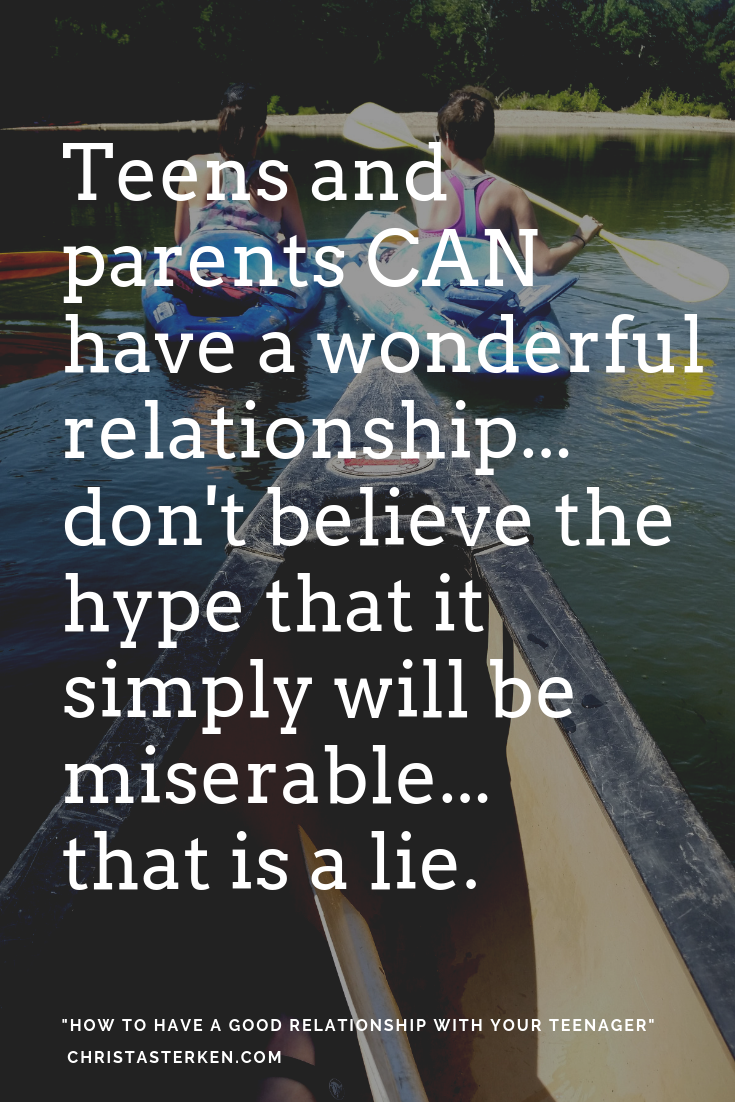 parenting a teenager quotes