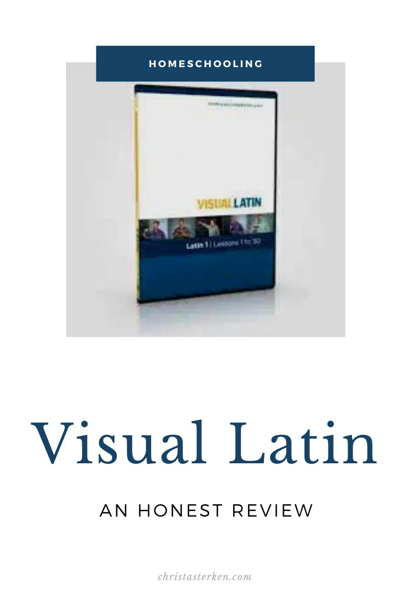 Visual Latin Review for homeschooling