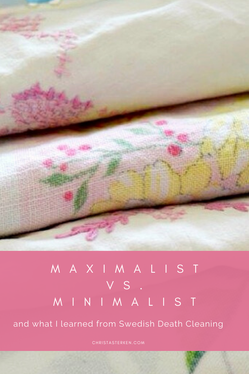 Maximalist vs. Minimalist