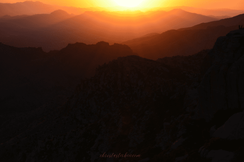 Mt. Lemmon Sunset {photography}