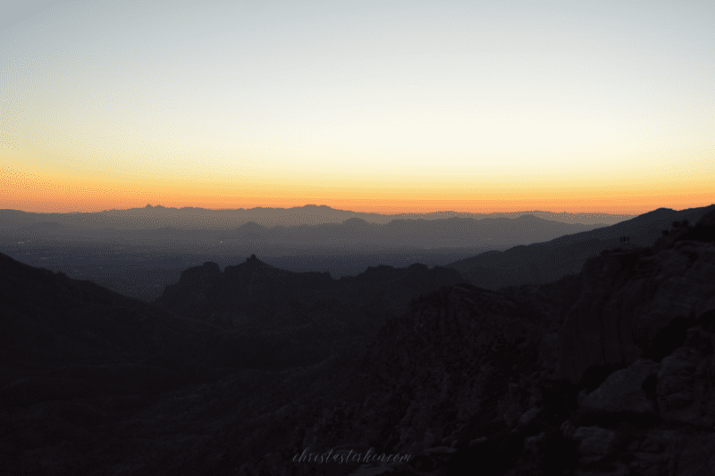 Mt. Lemmon Sunset {photography}