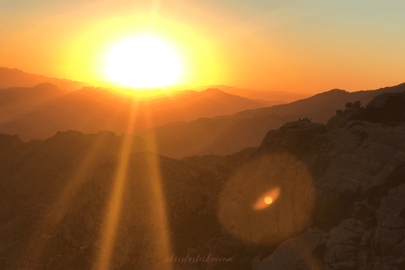 Mt. Lemmon Sunset {photography}