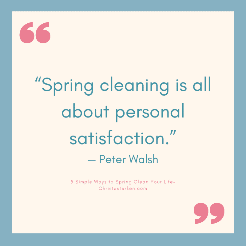 spring clean quotes