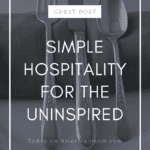 simple hospitality for the uninspired