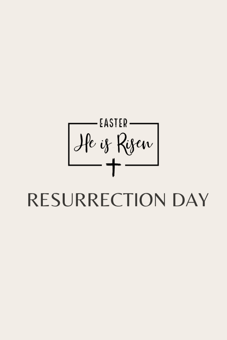 Easter is Resurrection Day