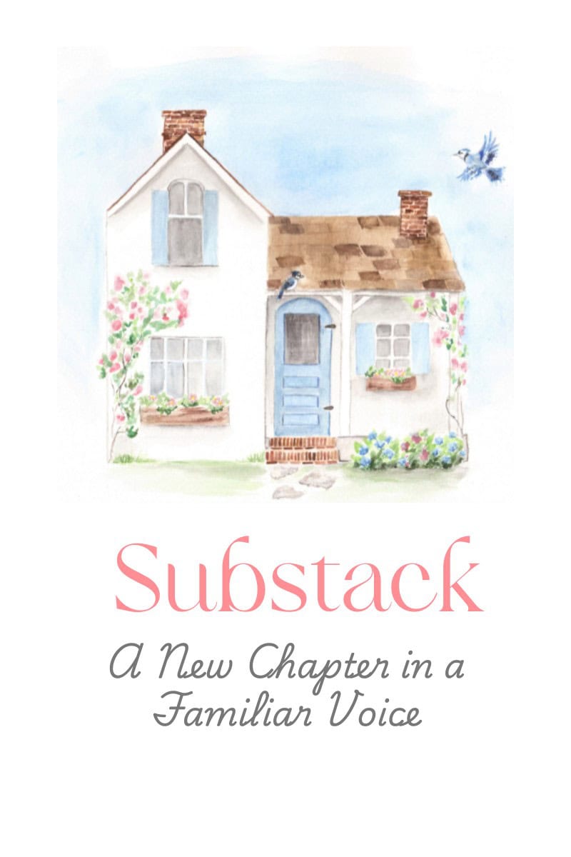 “Lovely Letters” is my gentle weekly newsletter, now hosted on Substack.