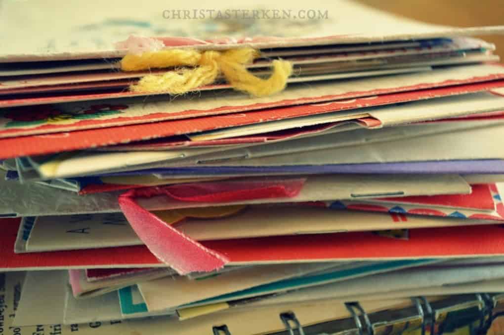 A Box of Vintage Cards and a Love Story